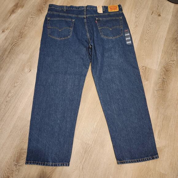 Levis 550 Jeans Mens 46 X 32 Big Tall Relaxed Fit Denim Pants Casual Loose New - Picture 2 of 9